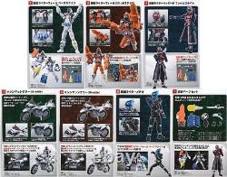 SHODO-X Kamen Rider 14 BANDAI Collection Toy 7 Types Set Full Comp Figure Gift