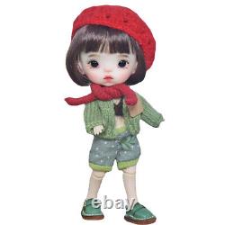 SISON BENNE 1/12 BJD Toy Full Set Handmade Doll Head Body and Clothes Makeup