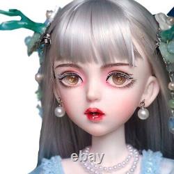 SISON BENNE 1/3 BJD DOLL Toy Full Set Doll Body Removeable Outfits Free Makeup