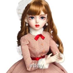 SISON BENNE 1/3 BJD DOLL Toy Full Set Doll Body Removeable Outfits Free Makeup