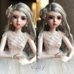 SISON BENNE 1/3 BJD DOLL Toy Full Set Doll Body Removeable Outfits Free Makeup