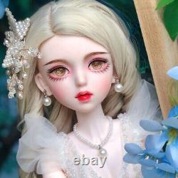 SISON BENNE 1/3 BJD DOLL Toy Full Set Doll Body Removeable Outfits Free Makeup