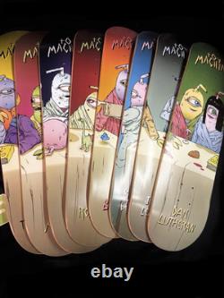 SUPER RARE Last Supper Toy Machine Skateboard Deck Ed Templeton FULL SET OF 8