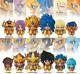 Saint Seiya This Character! 01 02 12 Types Full Set Complete Toy Capsule Japan