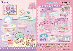 Sanrio Little Twin Stars Re-Ment Miniature Full Set Box of 8 Packs CANDY TOY