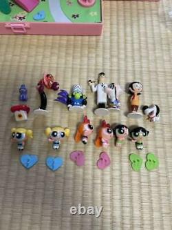 Sega Toys Powerpuff Girls Figure Set Girls Nice Full House Collection Used Japan