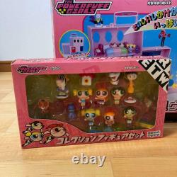 Sega Toys Powerpuff Girls Figure Set Girls Nice Full House Collection japan Used