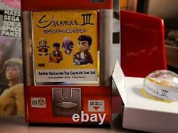 Shenmue 3 Kickstarter Exclusive Toy Capsule Full Set, Art Book and Soundtrack