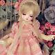 Sleepy Bambi Girl 1/4 Bjd Doll Ball Joint Doll Resin Eyes Full Set Toy Xmas Gift