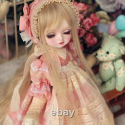 Sleepy Bambi Girl 1/4 BJD Doll Ball Joint Doll Resin Eyes Full Set Toy Xmas Gift