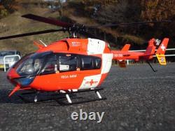 Small Helicopter Ec-145 Full Set Model Kit Remote Control Toy Aircraft Hobby