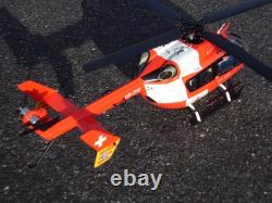 Small Helicopter Ec-145 Full Set Model Kit Remote Control Toy Aircraft Hobby