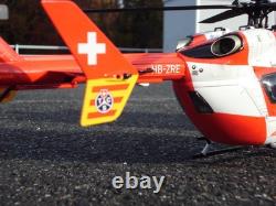 Small Helicopter Ec-145 Full Set Model Kit Remote Control Toy Aircraft Hobby