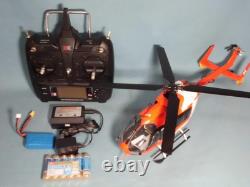 Small Helicopter Ec-145 Full Set Model Kit Remote Control Toy Aircraft Hobby