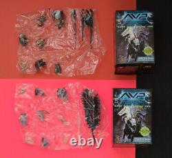 Snap Kits Hot Toys Alien vs Predator AVP Series 2 FULL SET Alien Queen + box