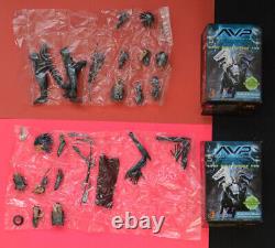 Snap Kits Hot Toys Alien vs Predator AVP Series 2 FULL SET Alien Queen + box