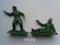 Soviet Vintage Full Set of Toy Soldiers Soldiers in Battle 1980s Mega Rare NOS