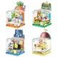 Spongebob Building Blocks Set Patrick, Squidward & Krusty Krab Model Toys