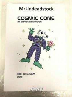 Steven Harrington BBC ICE CREAM Cosmic Cone Mello Toy All 3 Variations FULL SET