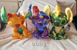 Stitch Crashes Disney Full Set Bundle Plushes All 12/12 BNWT