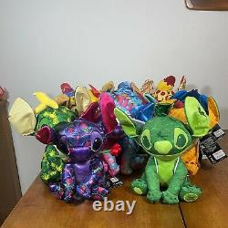 Stitch Crashes Disney Plush Full Collection Set 1-12 Limited Edition 2021