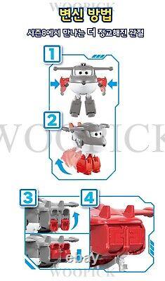 Super Wings Season8 Electric Transformer Robot 6Type Full Set Toy 5 Korean 2024