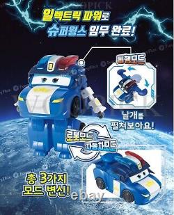 Super Wings Season8 Electric Transformer Robot 6Type Full Set Toy 5 Korean 2024