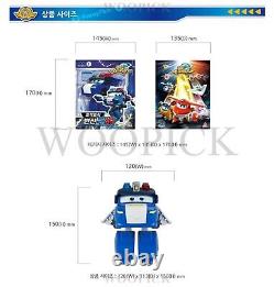 Super Wings Season8 Electric Transformer Robot 6Type Full Set Toy 5 Korean 2024