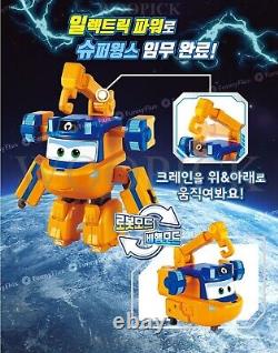 Super Wings Season8 Electric Transformer Robot 6Type Full Set Toy 5 Korean 2024