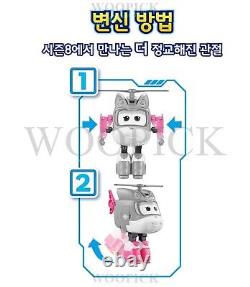 Super Wings Season8 Electric Transformer Robot 6Type Full Set Toy 5 Korean 2024