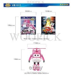 Super Wings Season8 Electric Transformer Robot 6Type Full Set Toy 5 Korean 2024