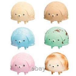 TAMA-KYU Ice Cream Dog ICE CREAM + DOG Capsule Toy 6 Types Full Comp Set Gacha