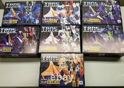 TRNS TETRA SQUADRON FULL SET OF 7 JETS CYBERTRON MODE by IMPOSSIBLE TOYS A2