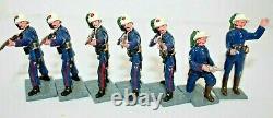 TROPHY Toy Metal Soldiers Rifles, Pistols, Ghillie Helmets. Full Set of 7. EXC