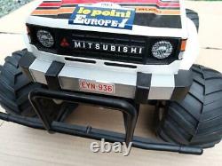 Tamiya Radio Control Toy Mitsubishi Pajero Wheelie Full Set Used Free Shipping