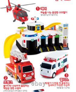 Tayo Little Bus Special Friends 19 pcs Mini Car Full Set 2nd Edition Police Tayo