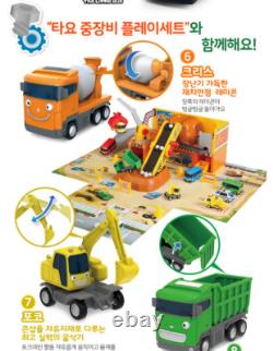 Tayo Little Bus Special Friends 19 pcs Mini Car Full Set 2nd Edition Police Tayo