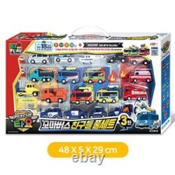Tayo The Little Bus Friends Rescue Tayo Special Full Set Vol. 3 18 pcs Korea Toy