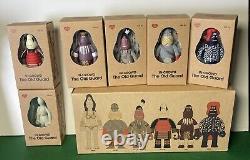 The In Crowd Old Guard Amos Toys James Jarvis Full Set 6 Figurines Excellent LUC