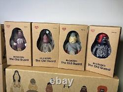 The In Crowd Old Guard Amos Toys James Jarvis Full Set 6 Figurines Excellent LUC