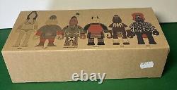 The In Crowd Old Guard Amos Toys James Jarvis Full Set 6 Figurines Excellent LUC