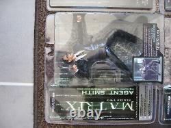 The Matrix Trilogy Full Set + Spare Trinity (McFarlane Toys)