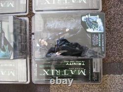 The Matrix Trilogy Full Set + Spare Trinity (McFarlane Toys)