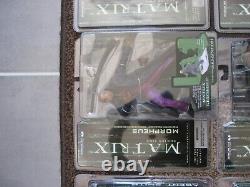 The Matrix Trilogy Full Set + Spare Trinity (McFarlane Toys)