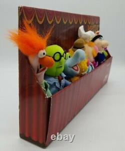 The Muppets Show Mini Plush Full Set of 8 8 Sababa Toys Jim Henson 2004 New Box