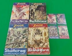 The Zagor Chronicles FULL SET 1-4! Fighting Fantasy Puffin Demonlord #1