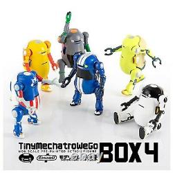 Tiny Mechatro WeGo BOX 4 Collection Toy 6 Types Set Full Comp Miniature Toy Gift