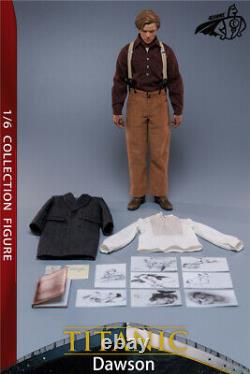 Titanic Dawson 16 Jack Leonardo DiCaprio 12 Male Figure Full Set Model Toy