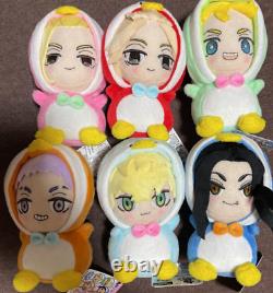 Tokyo Revenger Chibi Chara Plush Penguin Plush Toy Full set 12cm SEGA