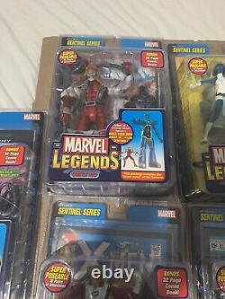 Toy Biz Marvel Legends Sentinel Series COMPLETE SET INCLUDING VARIANTS